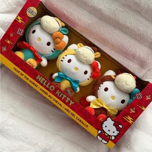 Hello Kitty 2026 Year of the Horse Plush Set | Lunar New Year Limited Ed. Sanrio